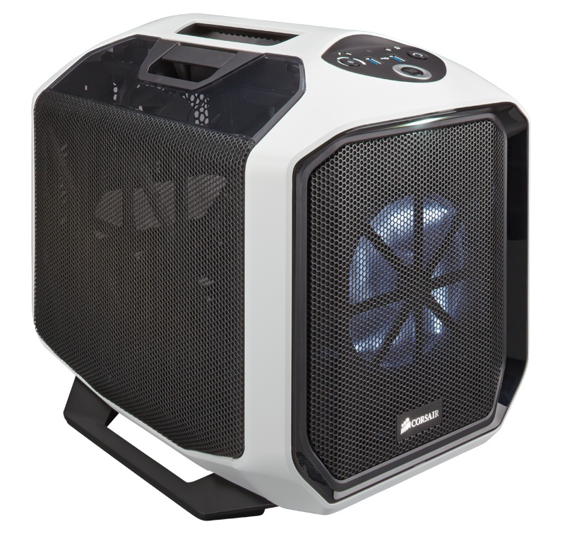 Gabinete Corsair Graphite 380T, mini-iTX, USB 3.0, sin Fuente, Blanco