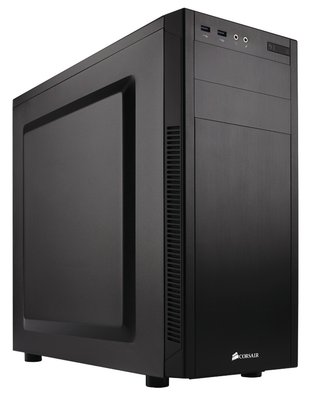 Gabinete Corsair Carbide 100R Silent Edition, Midi-Tower, ATX/Micro-ATX/Mini-ITX, USB 3.2, sin Fuente, Negro