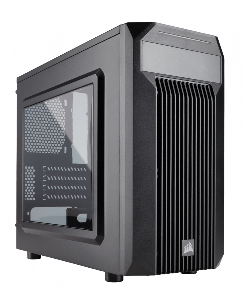Gabinete Corsair Carbide SPEC-M2 con Ventana, Micro-Tower, micro-ATX/mini-iTX, USB 2.0/3.0, sin Fuente, Negro