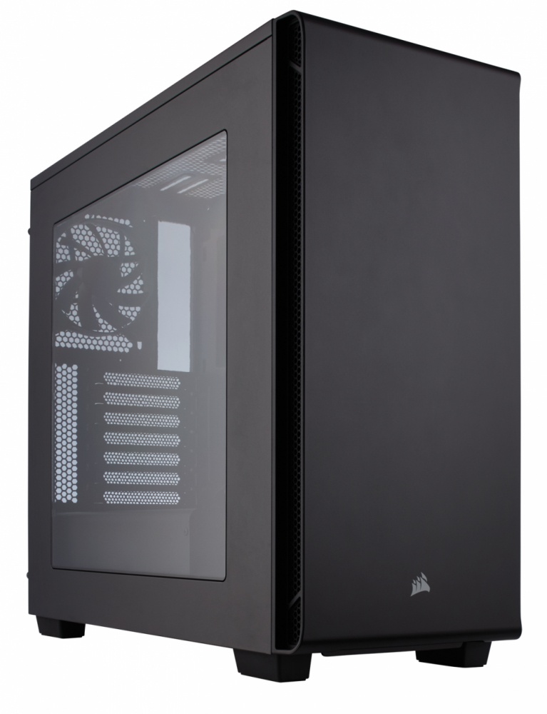Gabinete Corsair Carbide 270R con Ventana LED Rojo, Midi-Tower, ATX/Micro-ATX/Mini-ITX, USB 3.0, sin Fuente, Negro