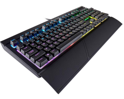 Teclado Gamer Corsair K68 LED RGB, Teclado Mecánico, Cherry MX Red, Alámbrico, USB, Negro, Inglés 