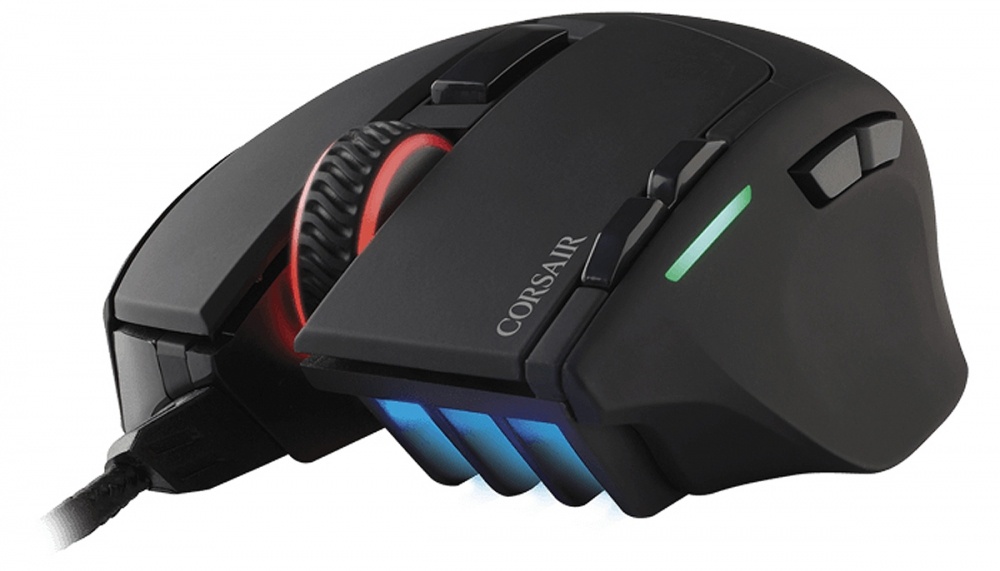 Mouse Gamer Corsair Óptico Sabre RGB, Alámbrico, USB, 10000DPI, Negro