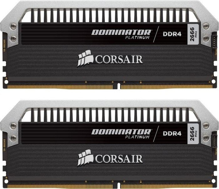 Kit Memoria RAM Corsair Dominator Platinum DDR4, 3600MHz, 8GB (2 x 4GB), CL18, XMP