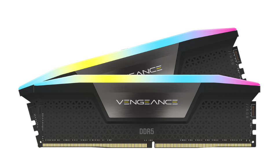 Kit Memoria RAM Corsair Vengeance RGB DDR5, 5600MHz, 64GB (2 x 32GB), CL36, XMP