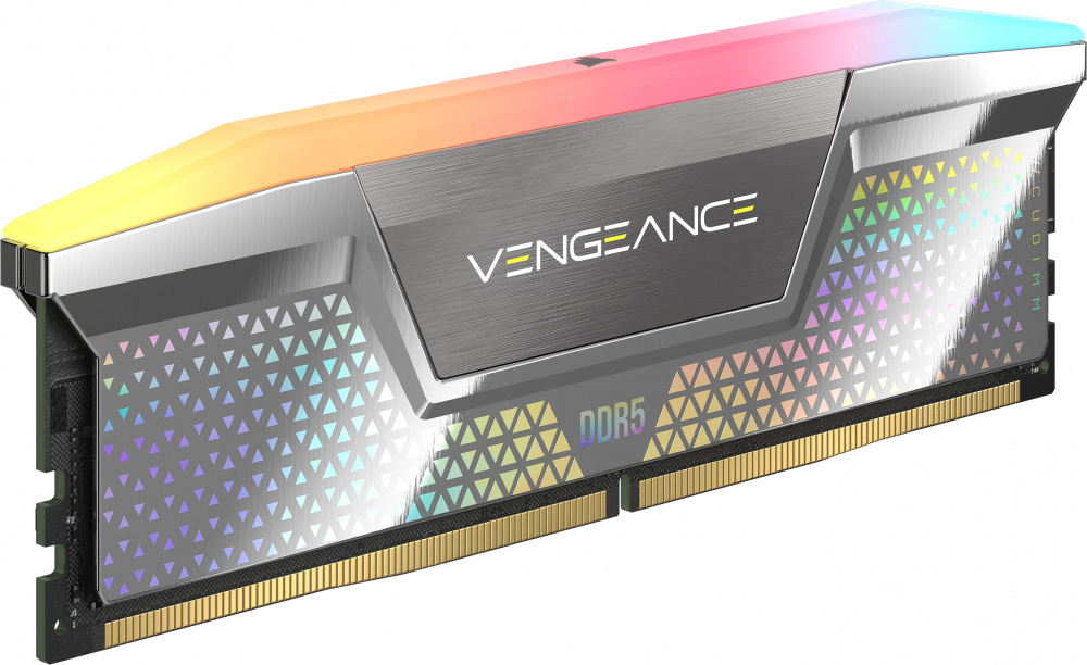 Kit Memoria RAM Corsair Vengeance DDR5, 8400MHz, 48GB - 2 x 24GB, CL40, XMP, Plata