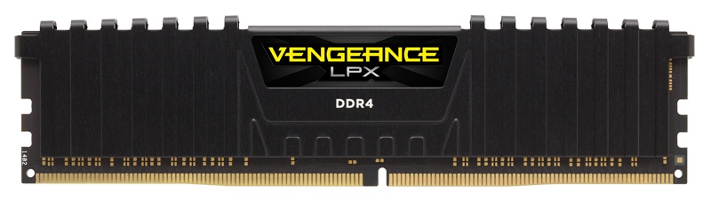 Kit Memoria RAM Corsair Vengeance LPX DDR4, 2666MHz, 16GB (2 x 8GB), CL16, Negro