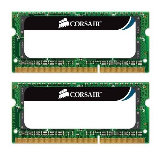 Kit Memoria RAM Corsair DDR3L, 1600MHz, 16GB (2 x 8GB), CL11, SO-DIMM, 1.35v, para Mac