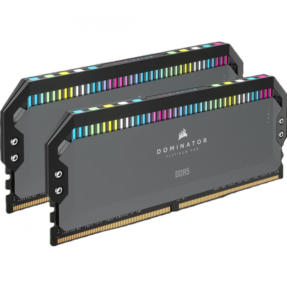 Kit Memoria RAM Corsair Dominator Platinum RGB DDR5, 5600MHz, 32GB - 2 x 16GB, CL36, XMP/EXPO
