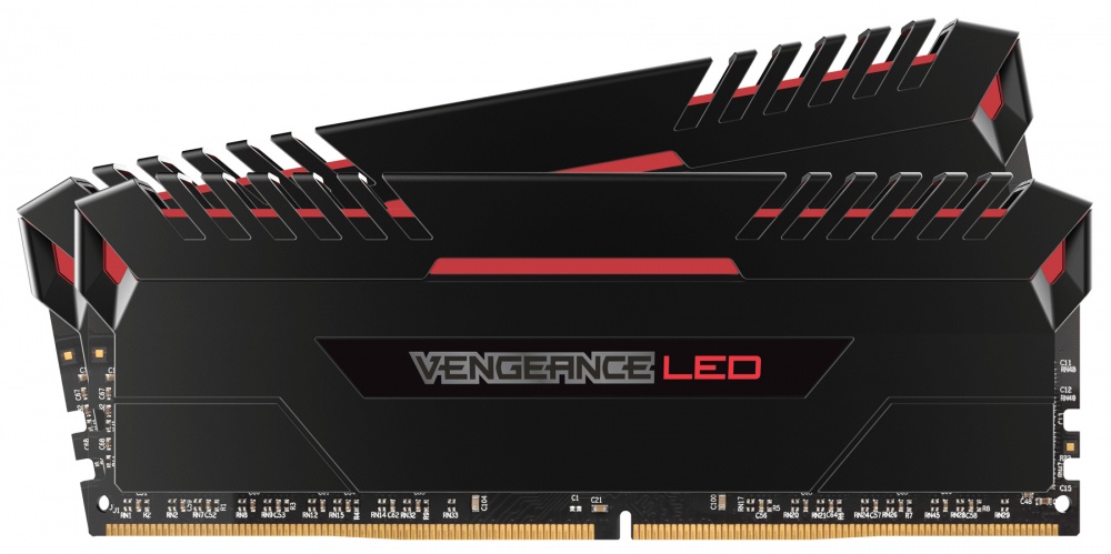 Kit Memoria RAM Corsair Vengeance LED DDR4, 3000MHz, 16GB (2 x 8GB), CL15, XMP