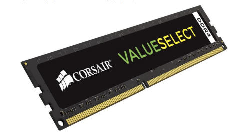 Memoria RAM Corsair Value Select DDR4, 2133MHz, 8GB, CL15