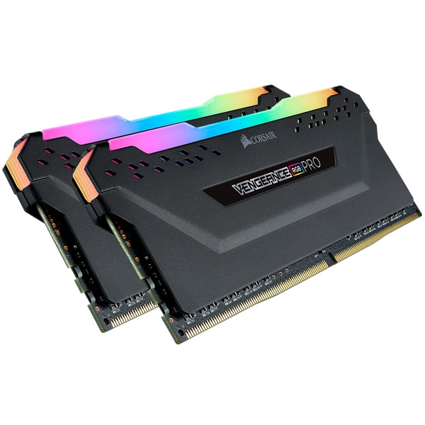 Kit Memoria RAM Corsair Vengeance RGB PRO DDR4, 3200MHz, 16GB (2x 8GB), CL16, XMP