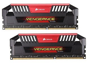 Kit Memoria RAM Corsair Vengeance Pro Red DDR3, 2400MHz, 16GB (2 x 8GB), CL13