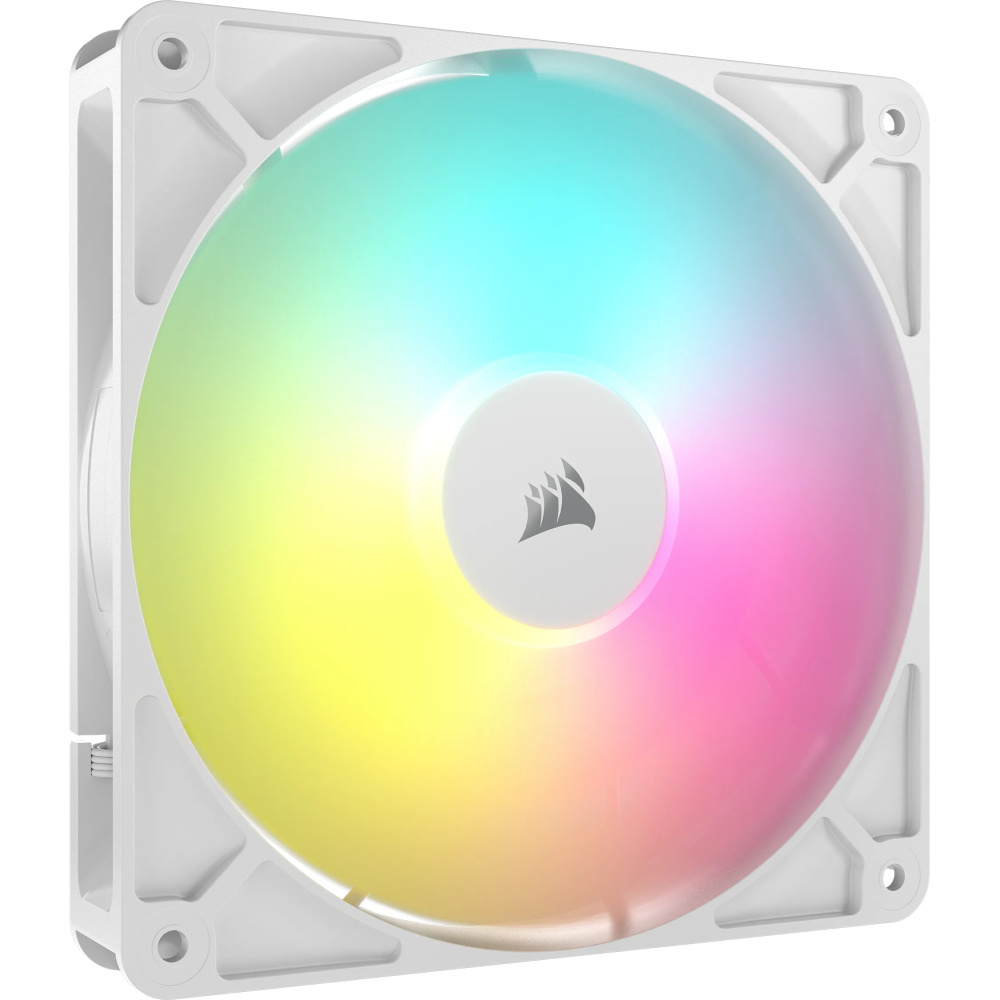 Ventilador Corsair RS140, 140mm, 1700RPM, ARGB, Blanco
