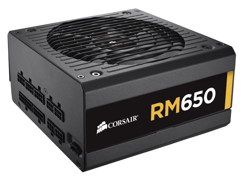 Fuente de Poder Corsair RM650 80 PLUS Gold, ATX, 140mm, 650W
