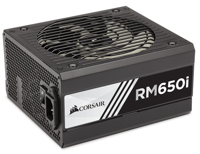 Fuente de Poder Corsair RM650i 80 PLUS Gold, ATX, 135mm, 650W