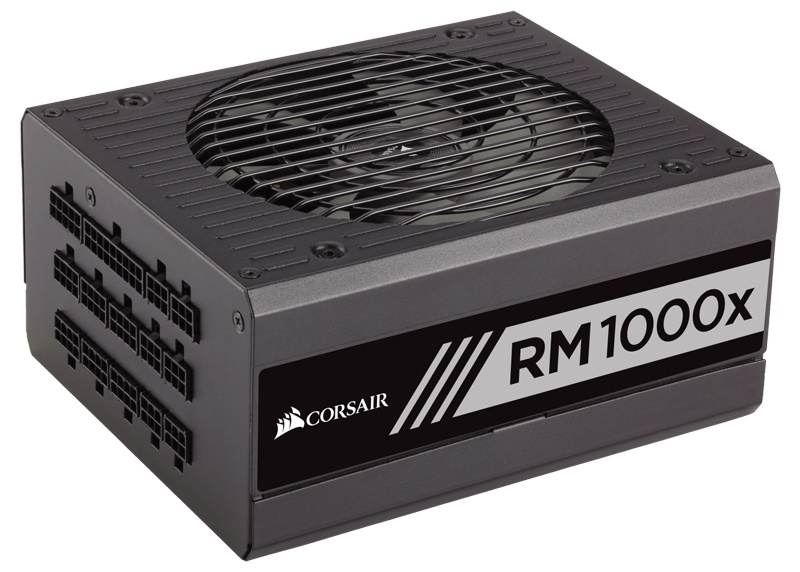 Fuente de Poder Corsair RM1000x 80 PLUS Gold, Modular, 24-pin ATX, 135mm, 1000W 
