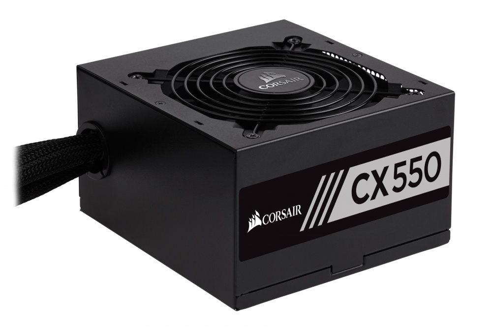 Fuente de Poder Corsair CX550 80 PLUS Bronze, ATX, 120mm, 550W