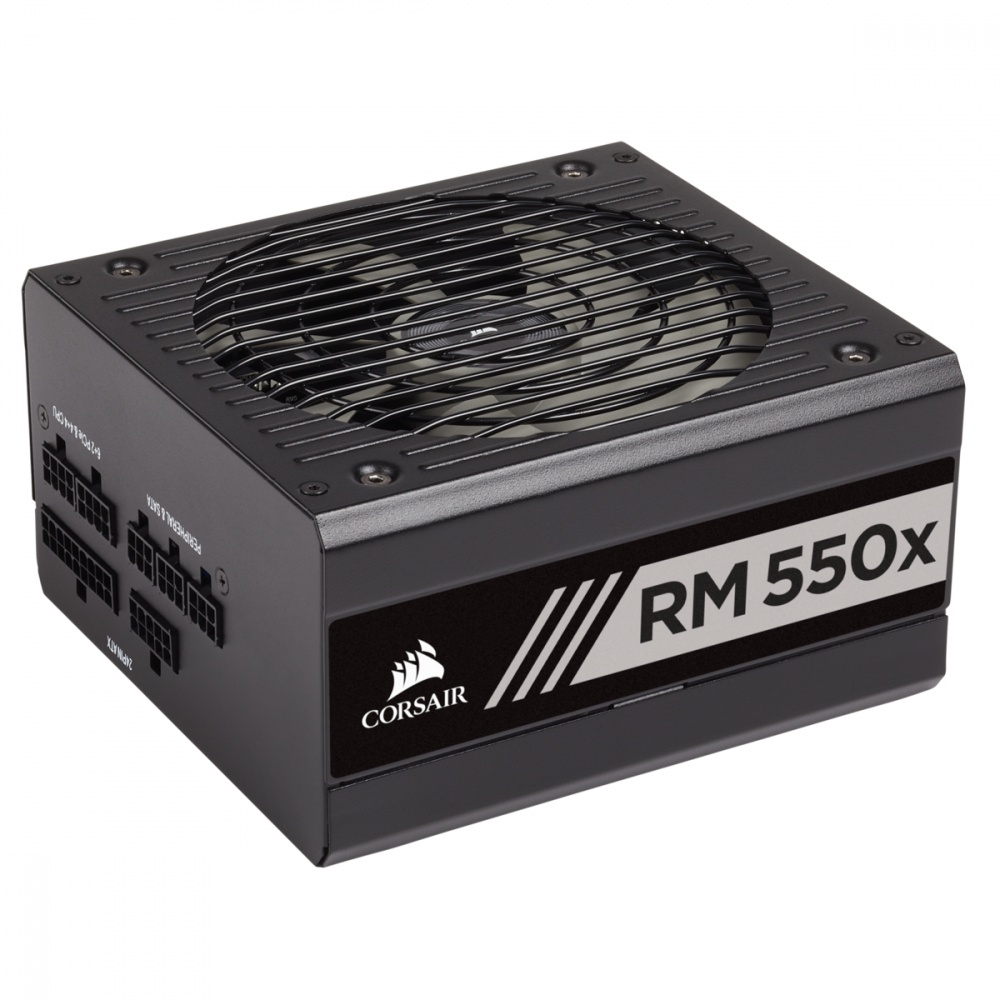 Fuente de Poder Corsair RM550x 80 PLUS Gold, 20+4 pin ATX, 140mm, 550W