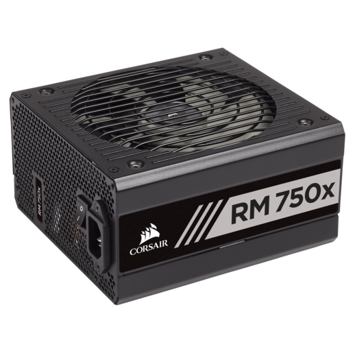 Fuente de Poder Corsair RM750x 80 PLUS Gold, 20+4 pin ATX, 140mm, 750W