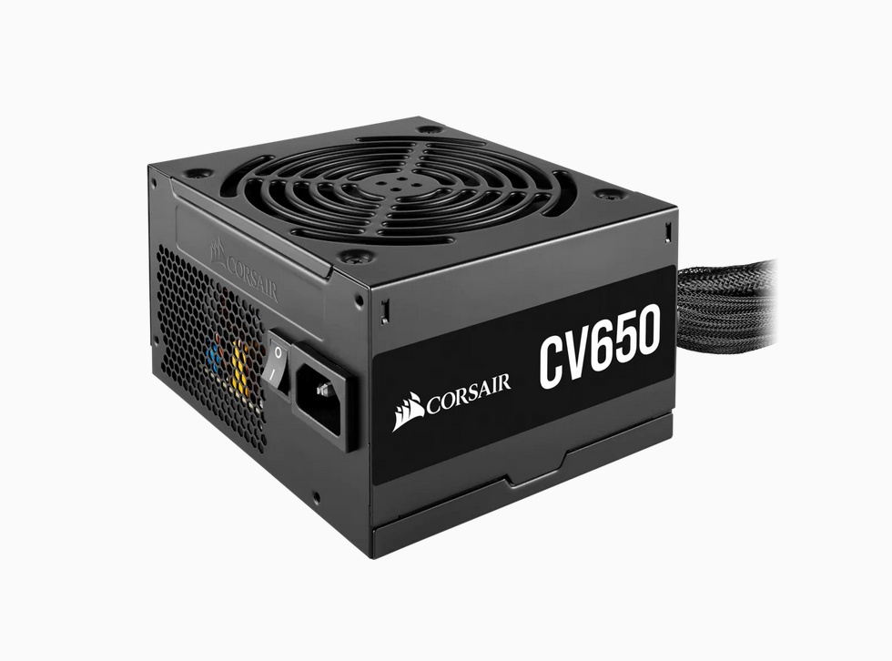 Fuente de Poder Corsair CV650 80 PLUS Bronze, ATX, 120mm, 650W