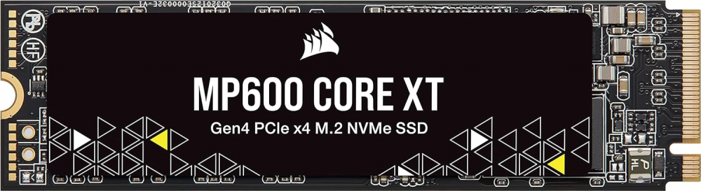 SSD Corsair MP600 CORE XT NVMe, 4TB, M.2, 4400 MB/s Escritura, 5000 MB/s Lectura, PCI Express 4.0