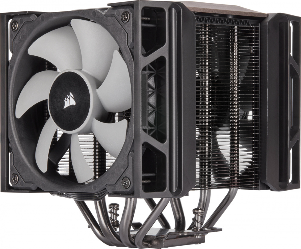 Disipador para CPU Corsair A500 Dual Fan, 120mm, 2400RPM ― Caja abierta, producto nuevo.