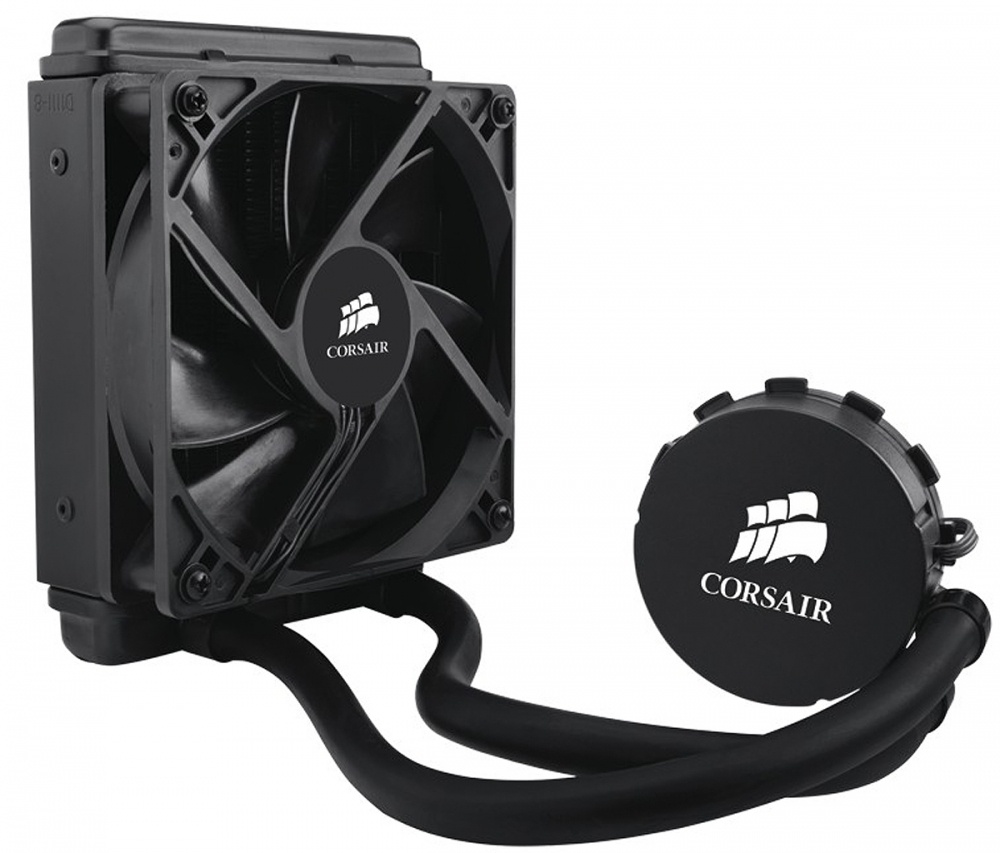 Corsair Hydro Series H55 Enfriamiento Líquido para CPU, 1x 120mm, 1700RPM