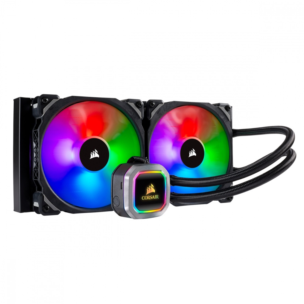 Corsair H115i RGB PLATINUM Enfriamiento Líquido para CPU, 2x 140mm, 400 - 2000RPM
