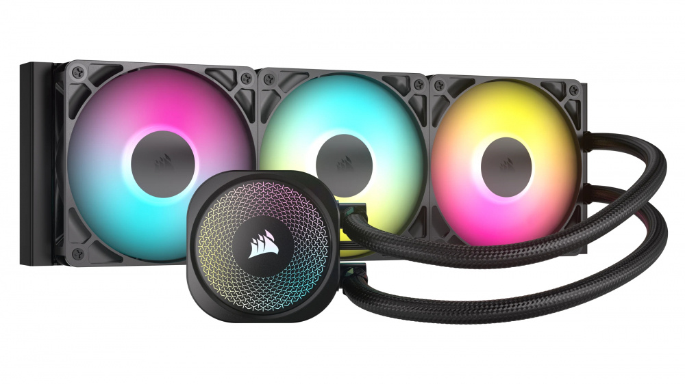 Corsair NAUTILUS 360 RS Enfriamiento Líquido para CPU, 3x 120mm, hasta 1700RPM, Negro 