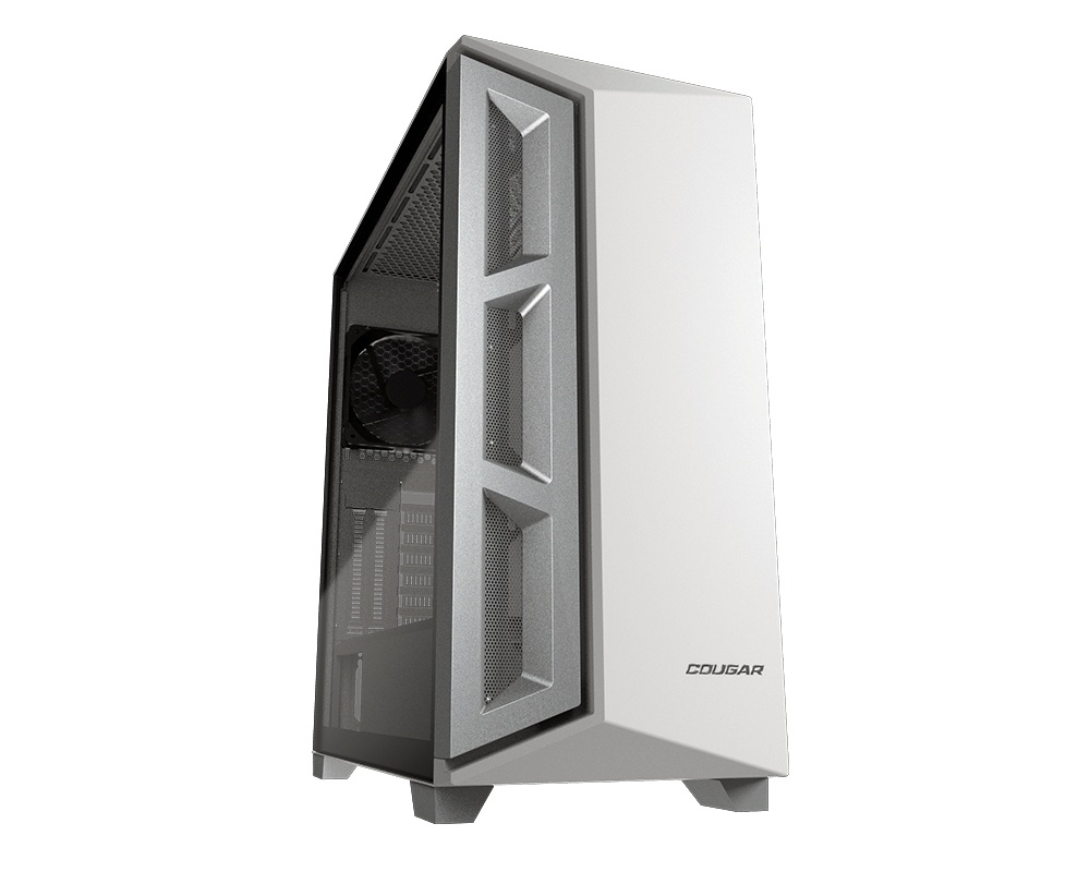 Gabinete Cougar DarkBlader X5 con Ventana, Midi-Tower, Mini ITX/Micro ATX/ATX/CEB/E-ATX, USB 2.0/3.0, sin Fuente, Blanco