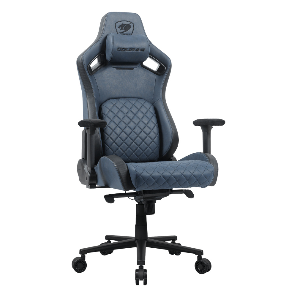 Cougar Silla Gamer Defensor S Navy, hasta 150Kg, Azul