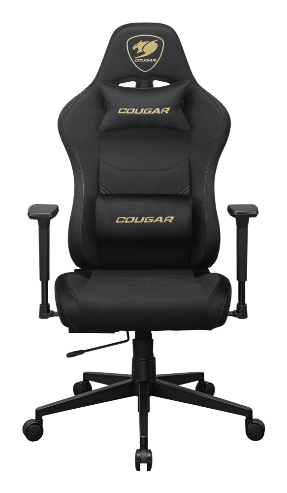 Cougar Silla Gamer Pryme Gold F, hasta 120kg, Negro