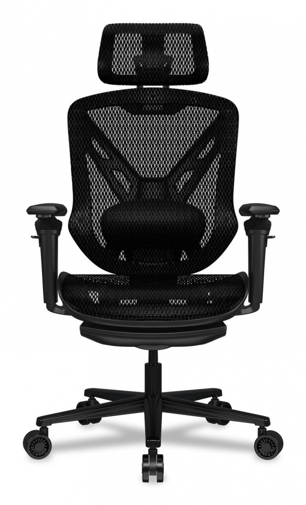 Cougar Silla Gamer Speeder, hasta 120kg, Negro