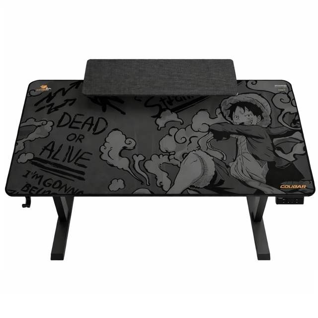 Cougar Escritorio Gamer E-Star 120 Black Edicion One Piece, Altura Ajustable, 120cm x 60cm, Negro