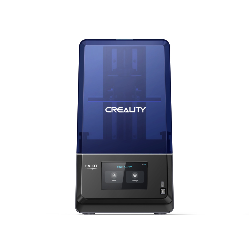 Creality Impresora 3D Halot One Plus, 17.2 x 10.2 x 16cm, Negro/Azul