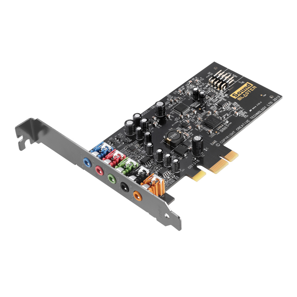 Creative Labs Tarjeta de Sonido Sound Blaster Audigy Fx, 5.1 Canales, PCI Express