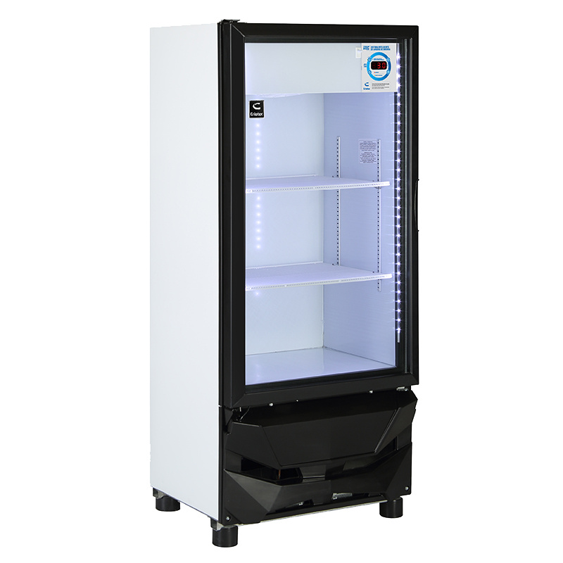 Criotec Refrigerador CFX-08, 7.7 Pies Cúbicos, Blanco/Negro