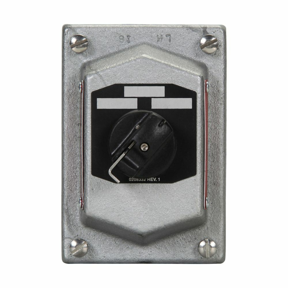 Crouse-Hinds Cabezal para Interruptor DSD926 SA, 3 Polos, Gris 