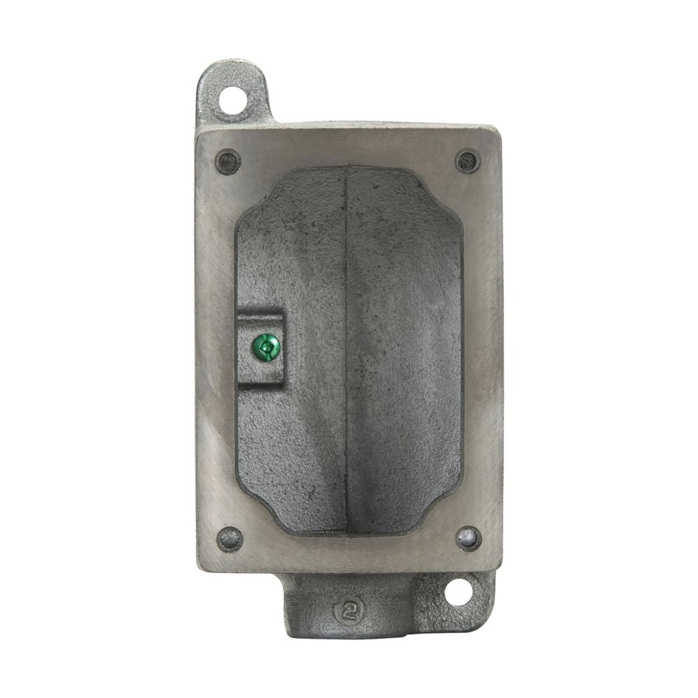 Crouse-Hinds Caja de Pared EDS271 SA, 3/4", Gris