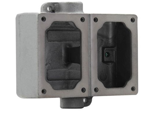 Crouse-Hinds Caja para Pared EDSC272 SA, 2 Puertos Puertos, Gris