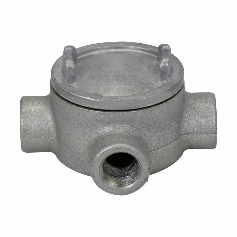 Crouse-Hinds Caja Condulet GUAX49, 1-1/4", Gris