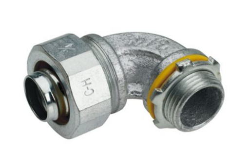 Crouse-Hinds Conector Curvo para Tubo LT-5090, 1/2", Zinc