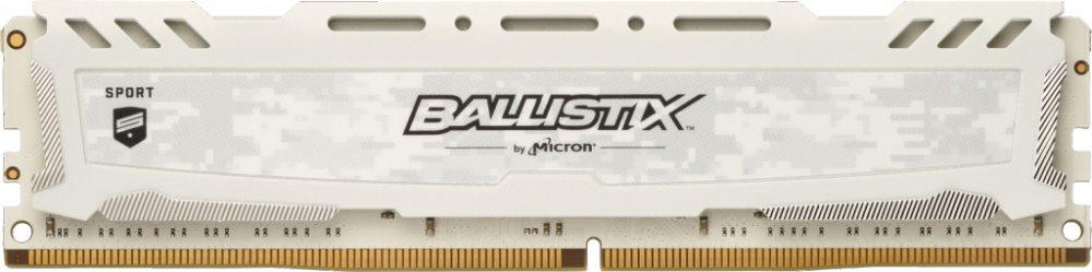Memoria RAM Crucial Ballistix Sport White DDR4, 3000MHz, 16GB, Non-ECC, CL15, XMP