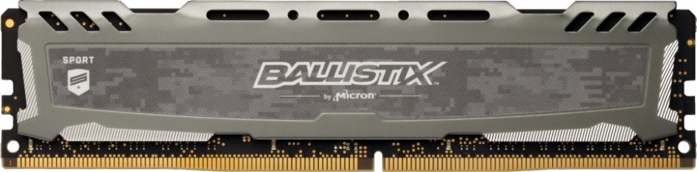 Memoria RAM Crucial Ballistix Sport LT Gray DDR4, 3200MHz, 8GB, Non-ECC, CL16, XMP