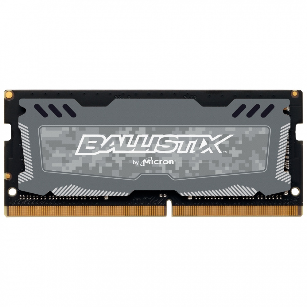 Memoria RAM Crucial Ballistix Sport LT DDR4, 2666MHz, 8GB, Non-ECC, CL16, SO-DIMM, XMP
