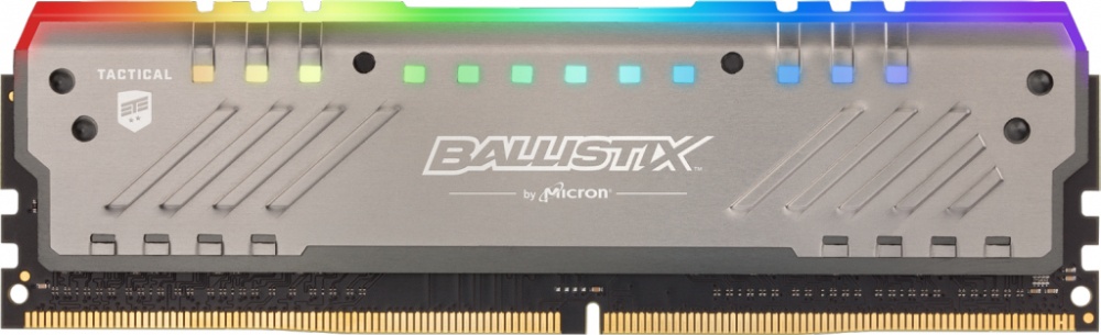 Memoria RAM Crucial Ballistix Tactical Tracer RGB DDR4, 3200MHz, 8GB, Non-ECC, CL16, XMP