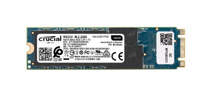 SSD Crucial MX500, 1TB, SATA III, M.2