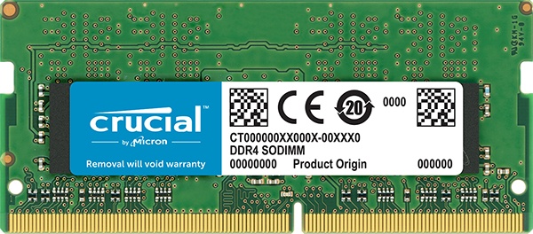Memoria RAM Crucial DDR4, 2666MHz, 16GB, Non-ECC, CL19, SO-DIMM