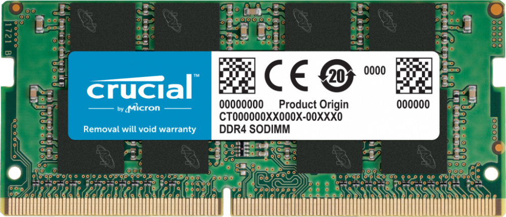 Memoria RAM Crucial DDR4, 2666MHz, 16GB, Non-ECC, CL19, SO-DIMM