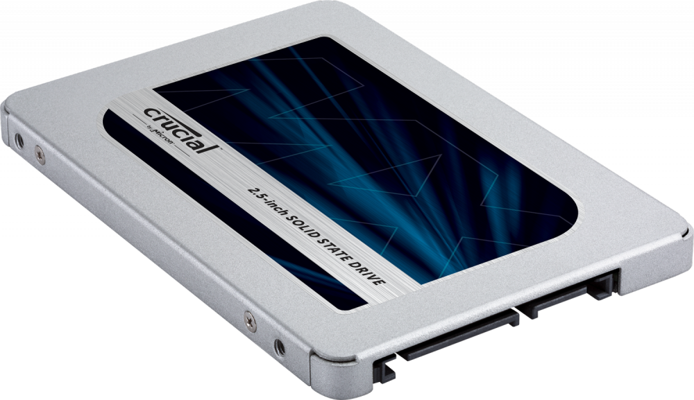 SSD Crucial MX500, 250GB, 3D NAND, SATA III, 2.5"